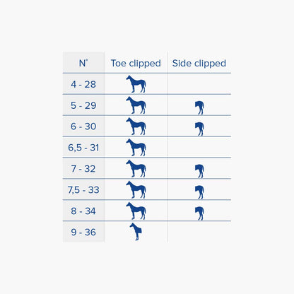 KRP Kings Plate Super Sound size chart