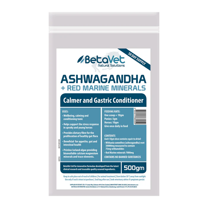 BetaVet Ashwagandha + Red Marine Minerals 500gm