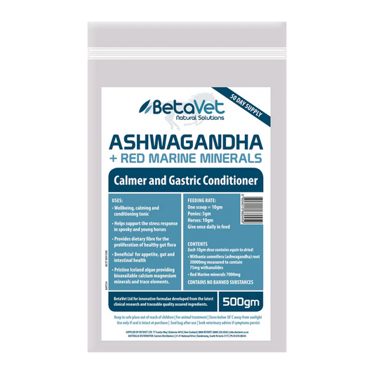 BetaVet Ashwagandha + Red Marine Minerals 500gm