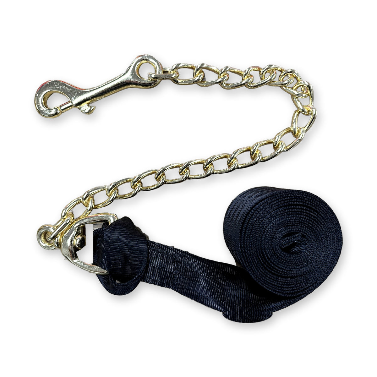 Tie-Up Lead + Brass Chain