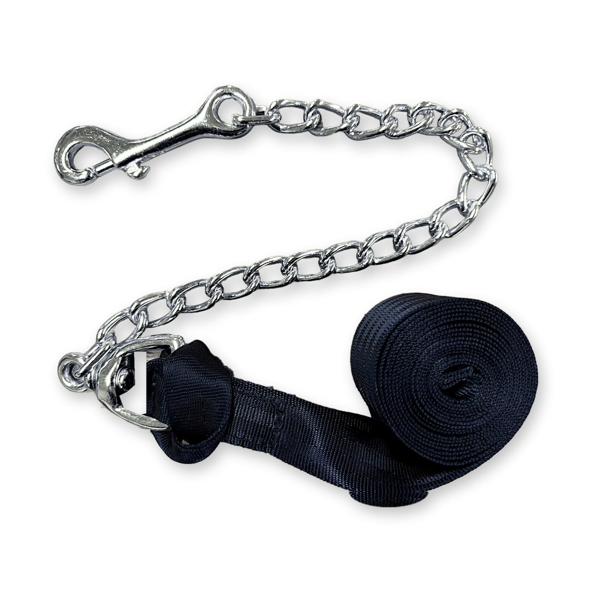Tie-Up Lead + Nickel Plated Chain