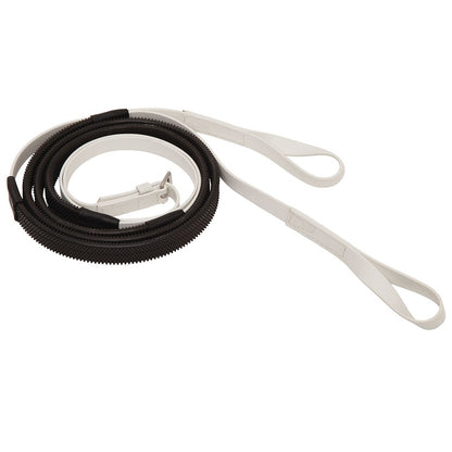 16mm Rein Loop End Black Grip