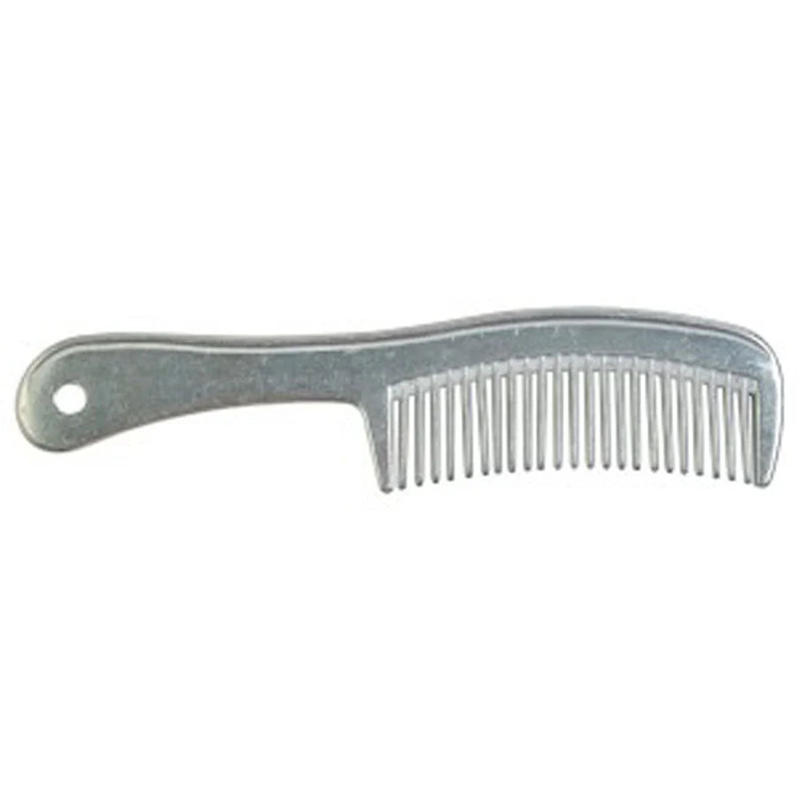 Aluminium Mane Comb with Handle