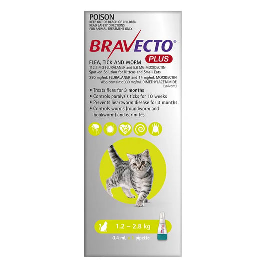 Bravecto Plus Cats