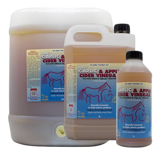 NRG Apple Cider Vinegar with Garlic