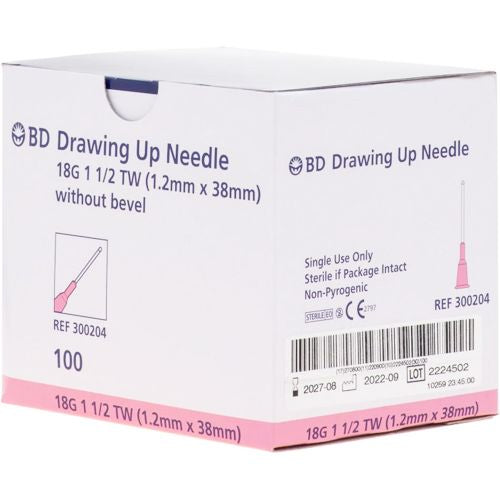 Needle 18g x 1 1/2in