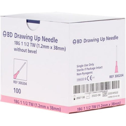 Needle 18g x 1 1/2in