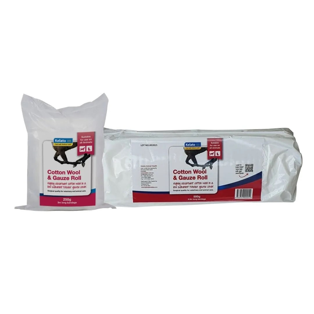 Kelato Cotton Wool and Gauze Roll