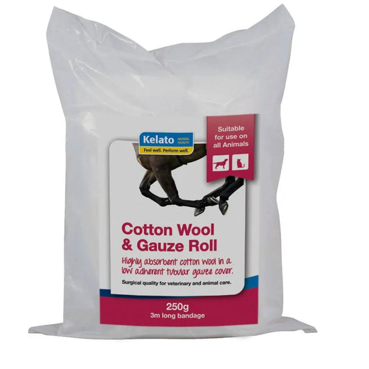 Kelato Cotton Wool and Gauze Roll