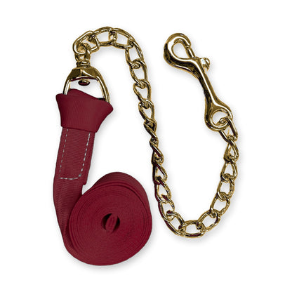 Tie-Up Lead + Brass Chain