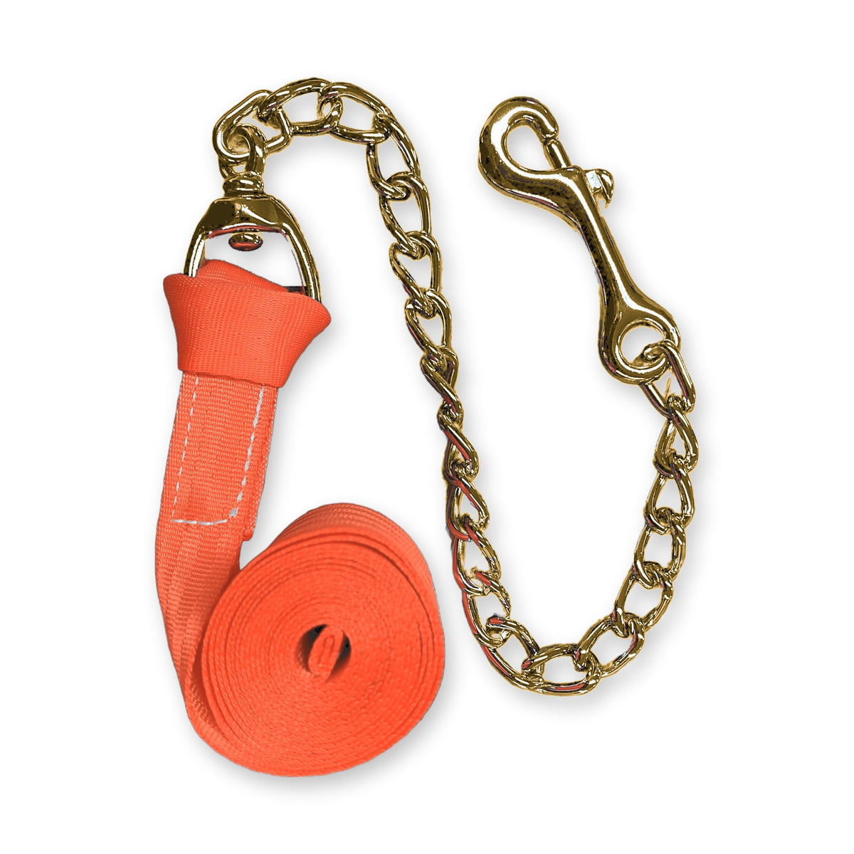 Tie-Up Lead + Brass Chain