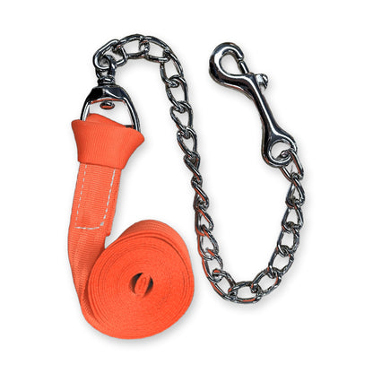 Tie-Up Lead + Nickel Plated Chain