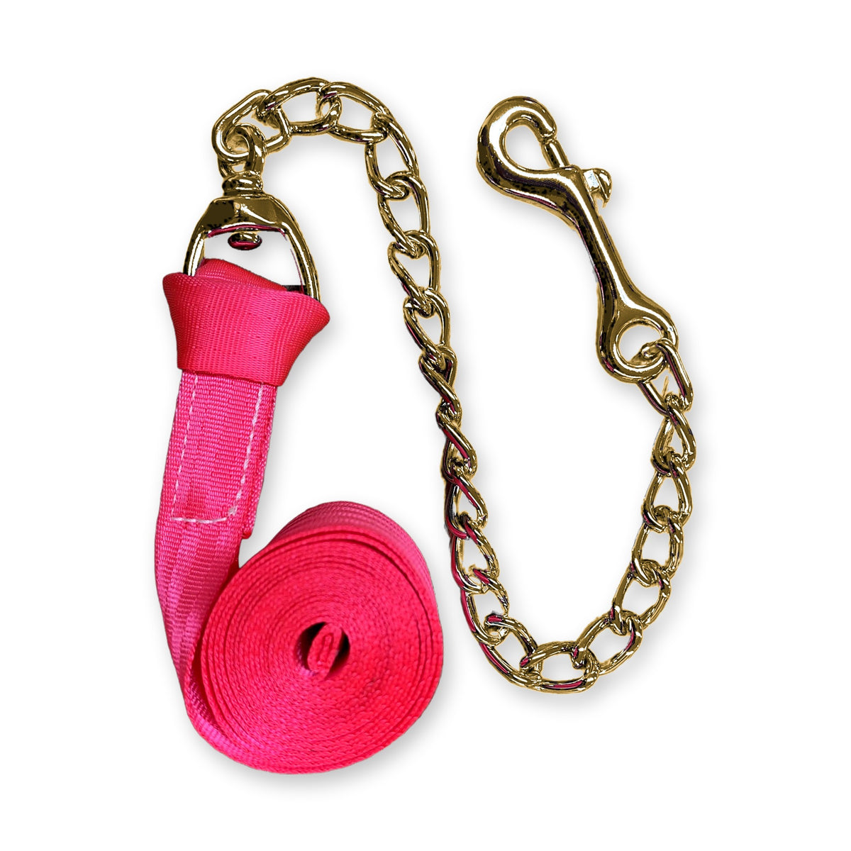 Tie-Up Lead + Brass Chain