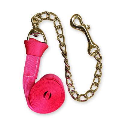 Tie-Up Lead + Brass Chain