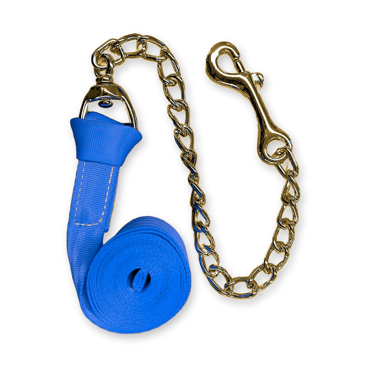 Tie-Up Lead + Brass Chain