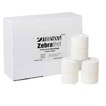 Zebra Adhesive Plast - 7.5cm