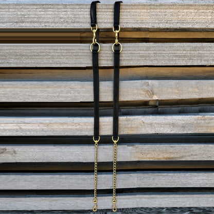 AusCoat Stall Tie Ups With Brass Chain