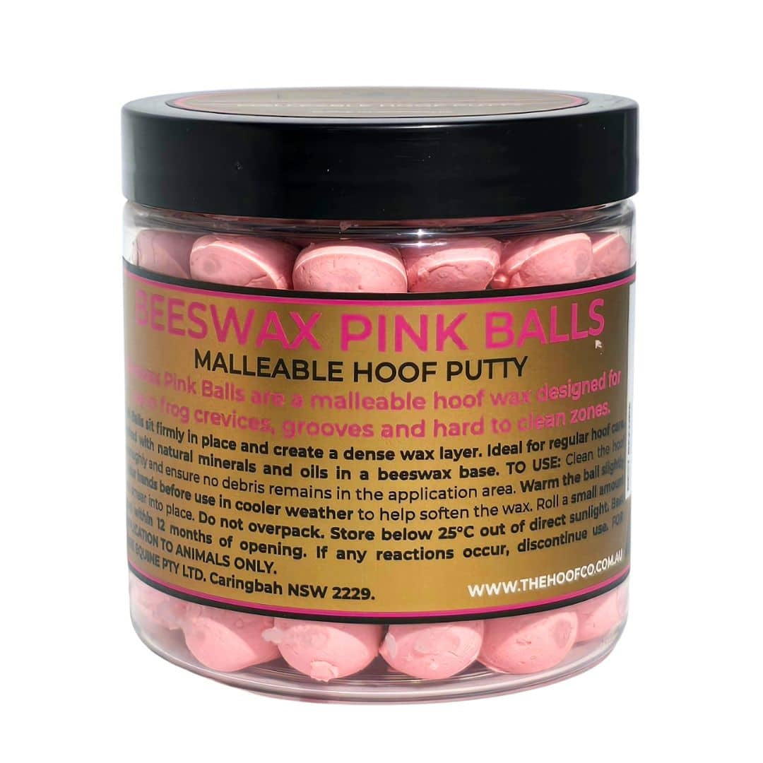 Beeswax PINK Balls Frog & Grooves Crevice Wax