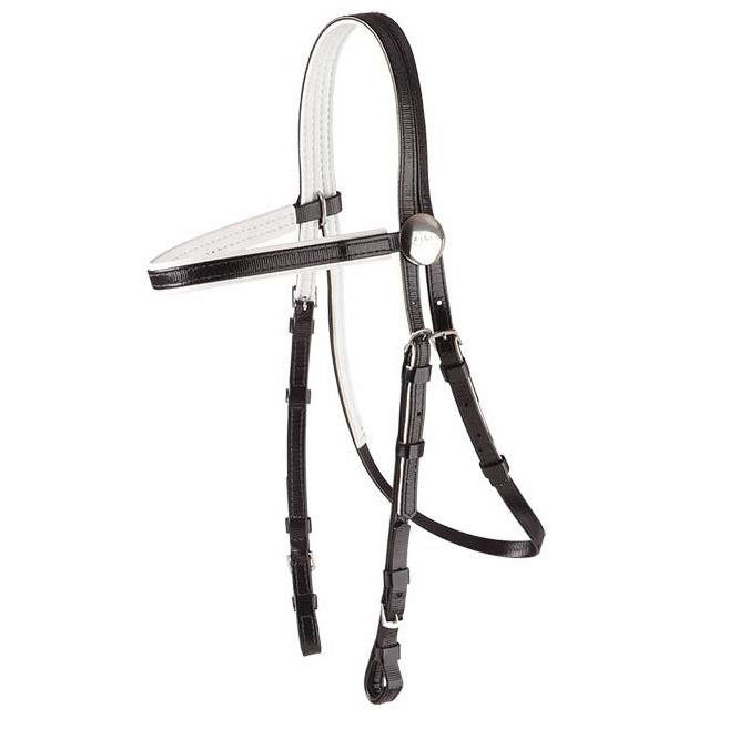 Race Bridle White Trim