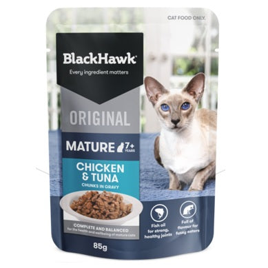 Black Hawk Original Mature 7+ Cat Food