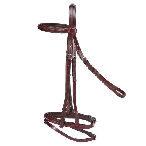 Landsborough Snaffle Bridle with Reins