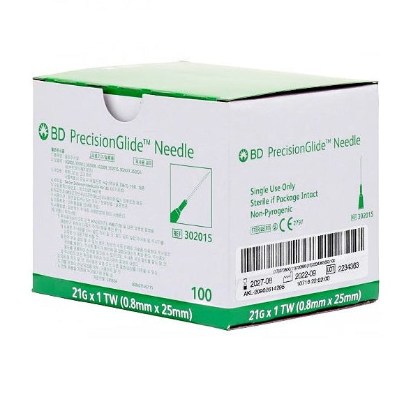 Needle 21g x 1in