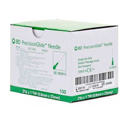 Needle 21g x 1in