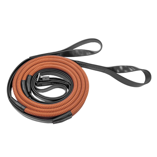 16mm Rein Loop End Orange Grip