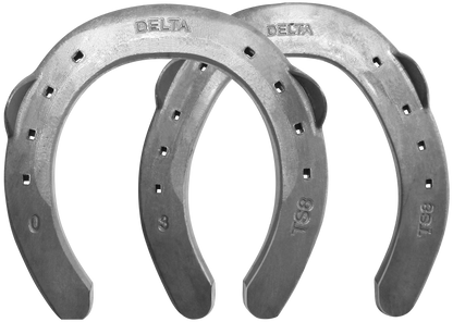 Delta Challenger TS8 clipped front and hind horseshoes