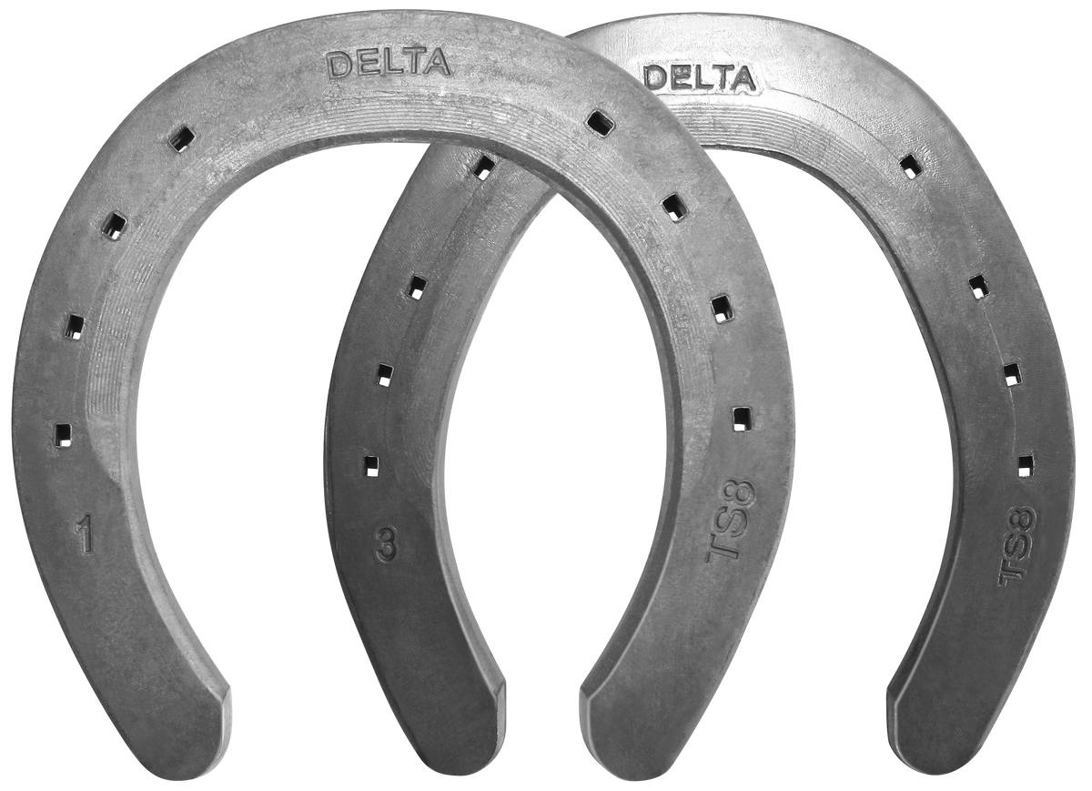 Delta Challenger TS8 front and hind horseshoes