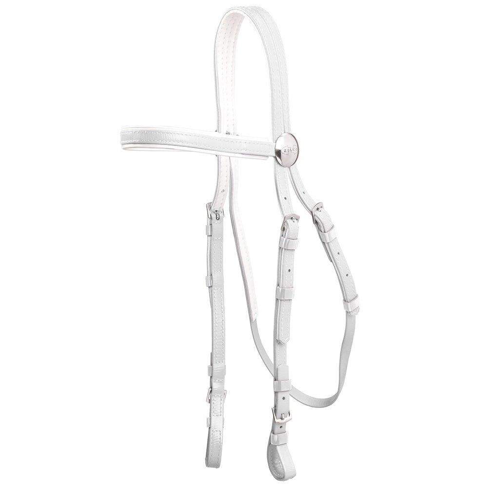 Race Bridle White Trim